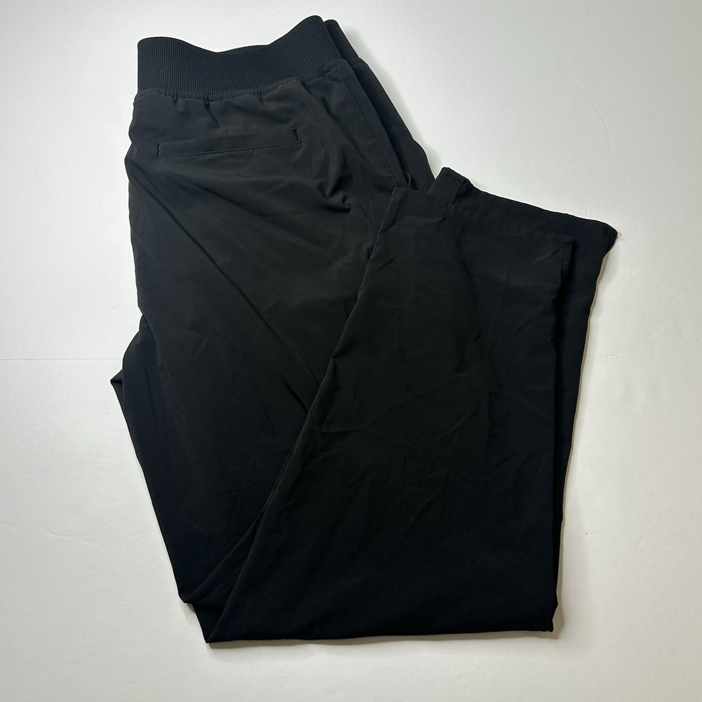 Tommy Bahama Alicia IslandZone Black Cropped Easy Pants Size S/P Small Petite